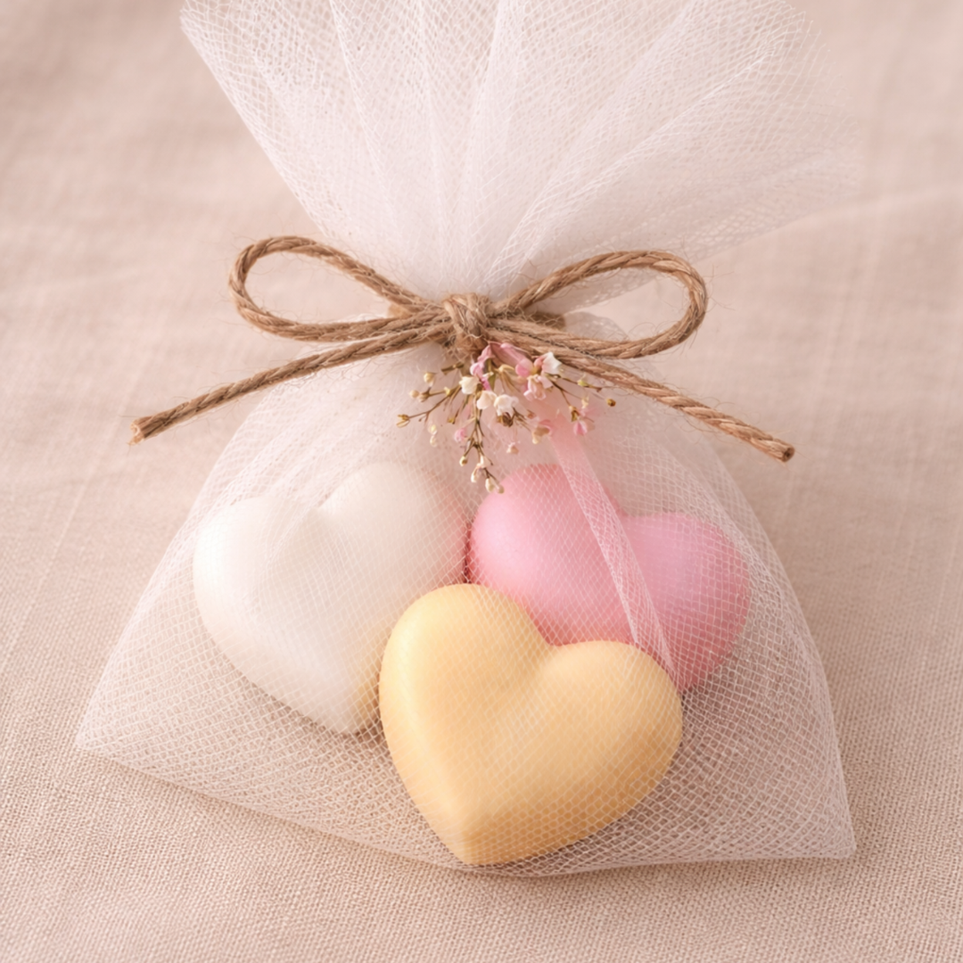 💛 BOLSITA DE CORAZONES (Pedido mínimo 15 unidades)